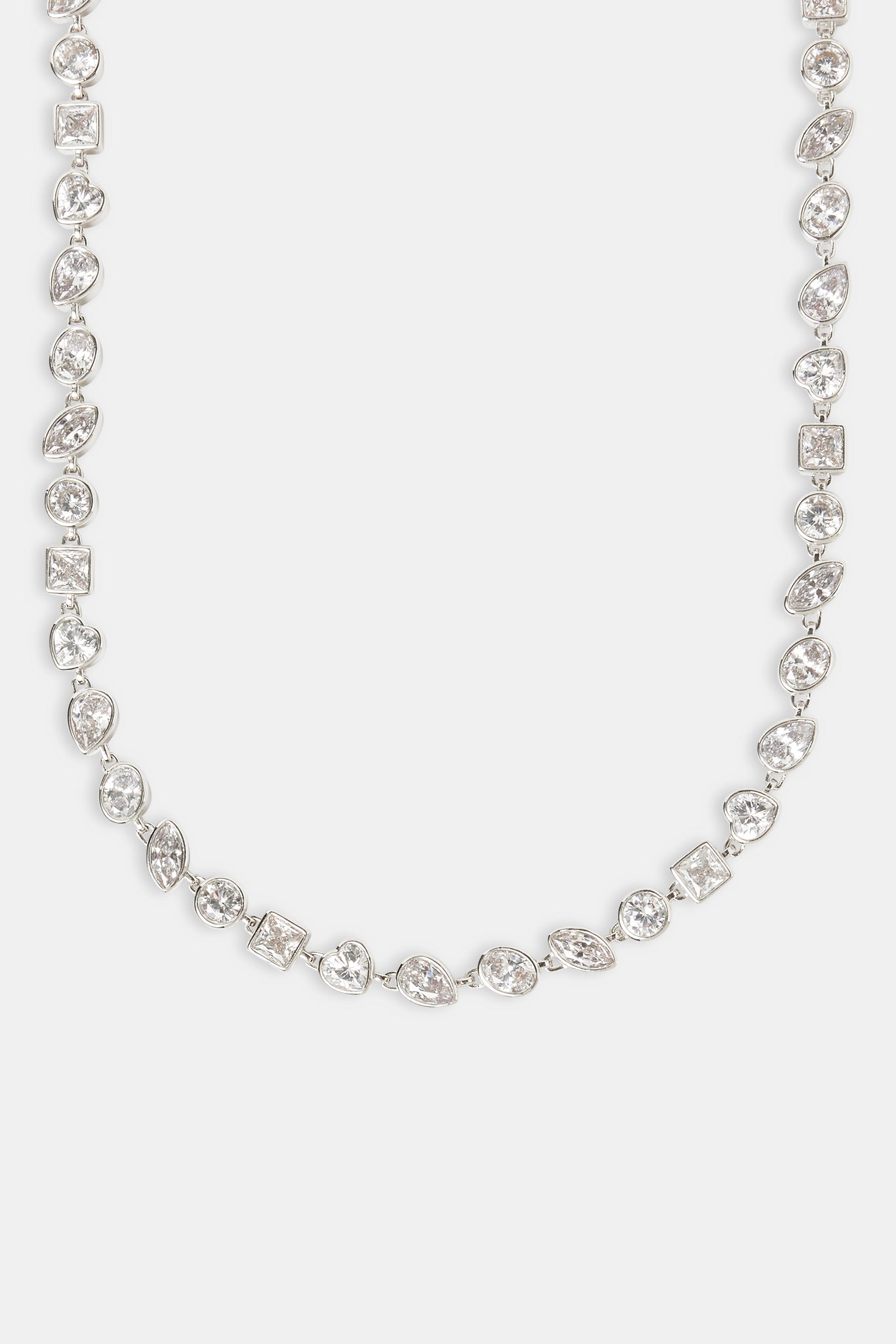 Edelsteinkette mit gemischten Formen – 8 mm